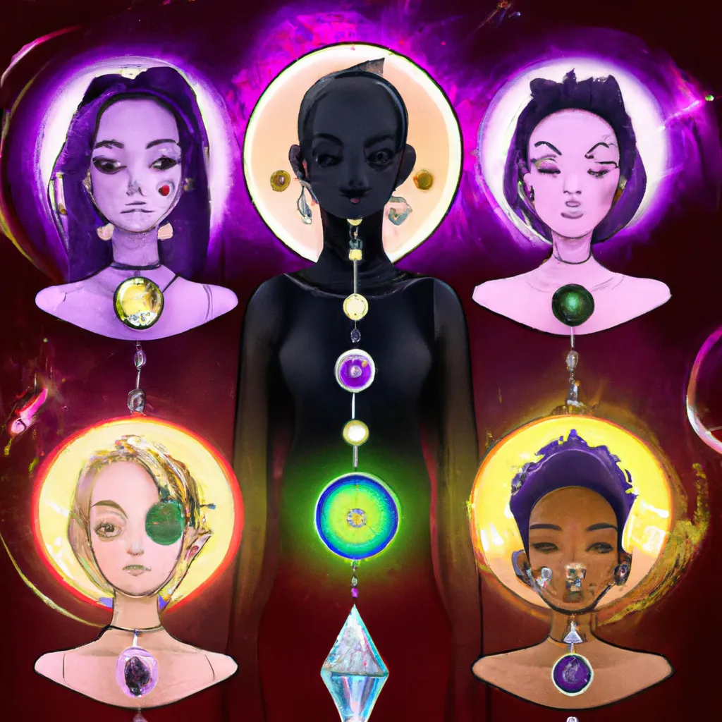 Ideias chakras femininos