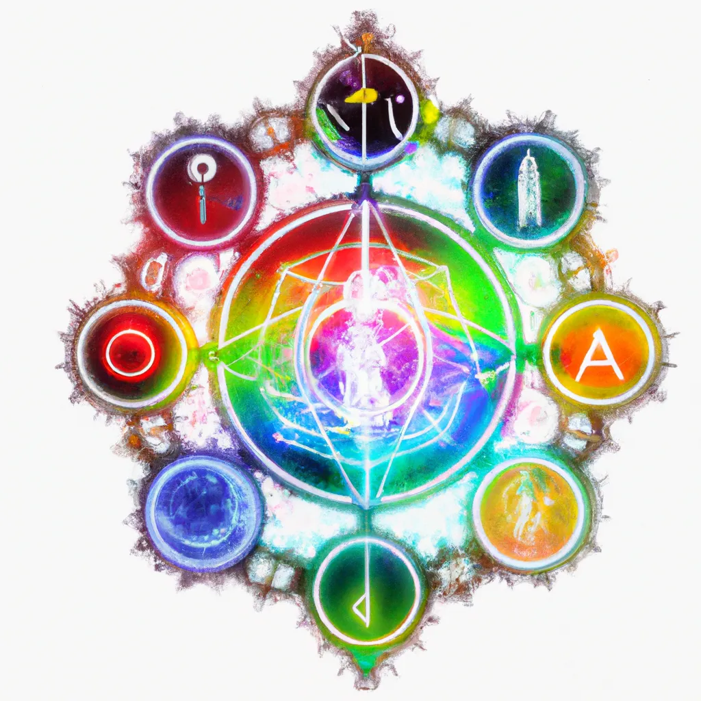 Ideias chakras localizacao
