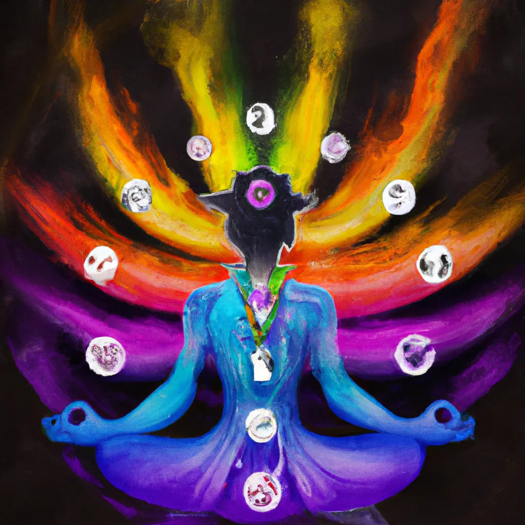 Ideias chakras nas costas