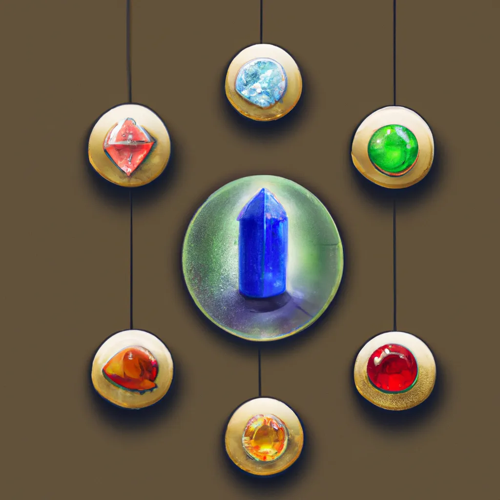 Ideias chakras pedras