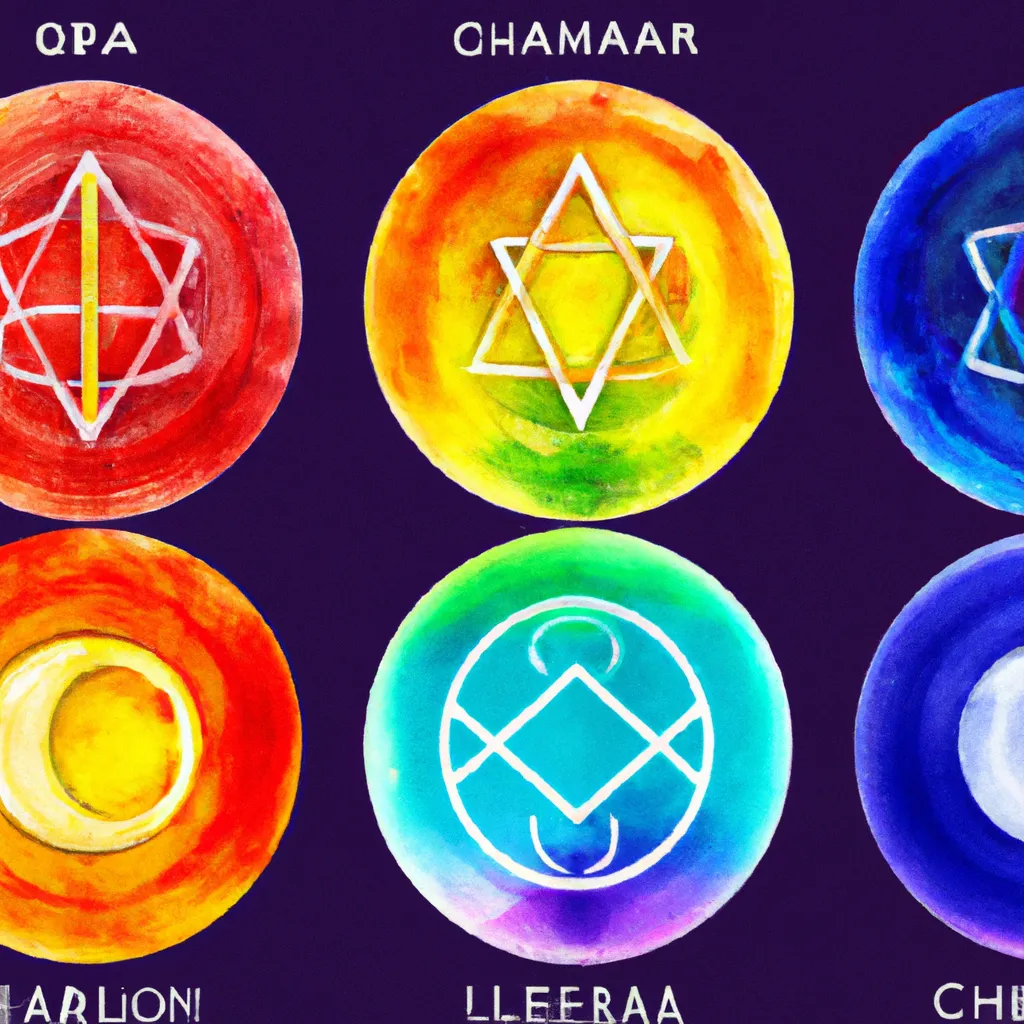 Ideias chakras simbolos