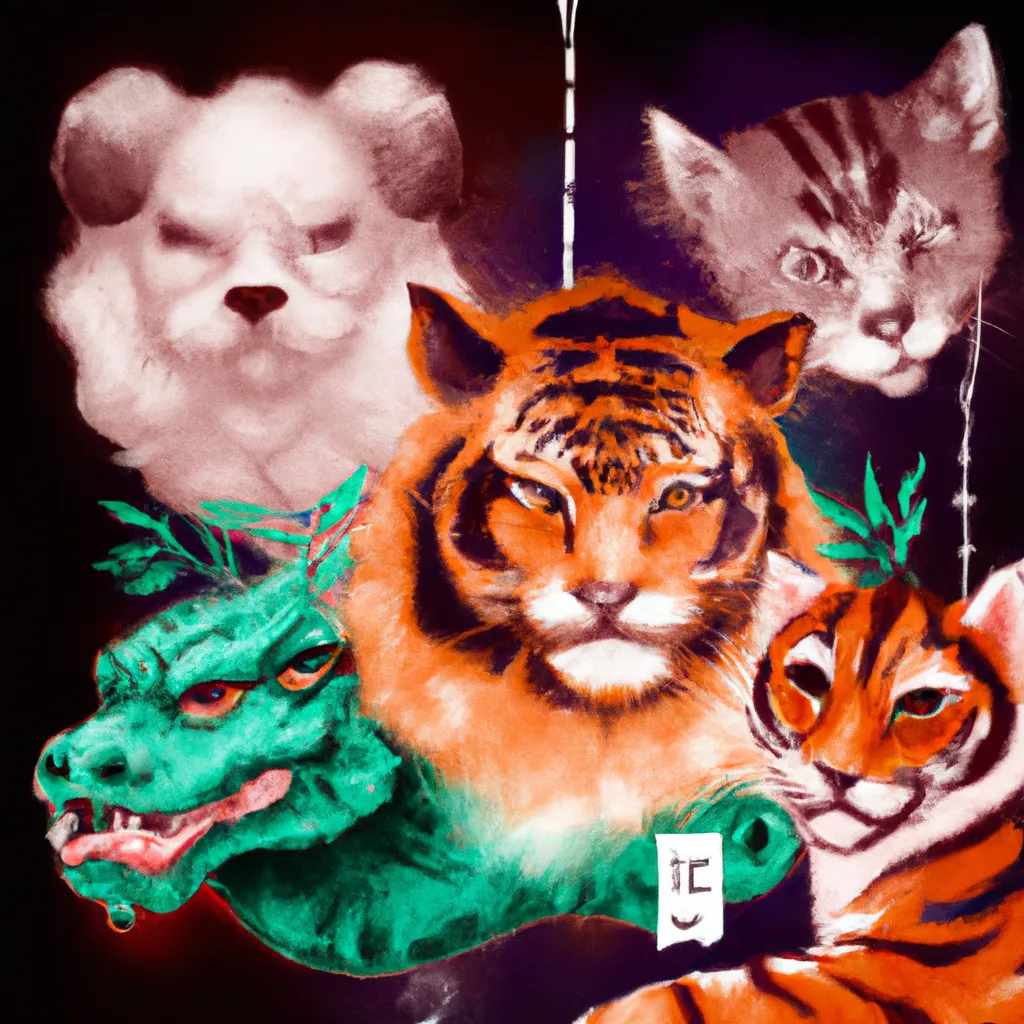 Descubra o Seu Signo do Horóscopo Japonês Animal e Descubra Quem Você É! 4 Ideias horoscopo japones animais