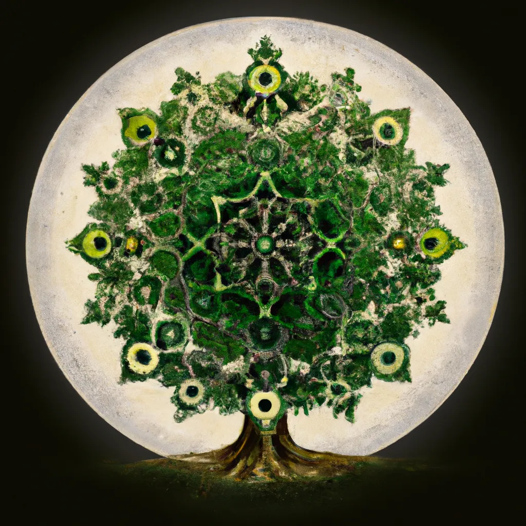 Ideias mandala arvore da vida