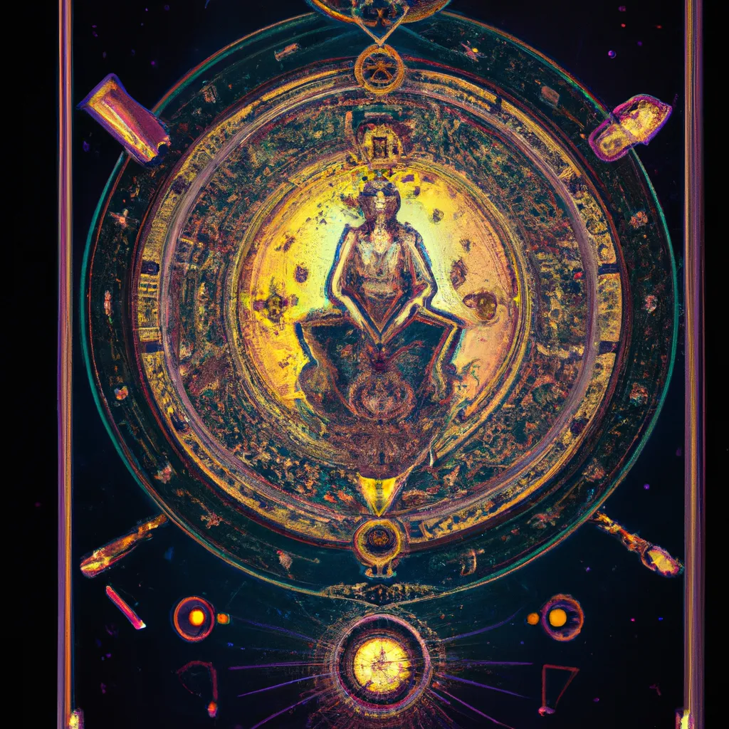 Ideias mandala astrologica tarot