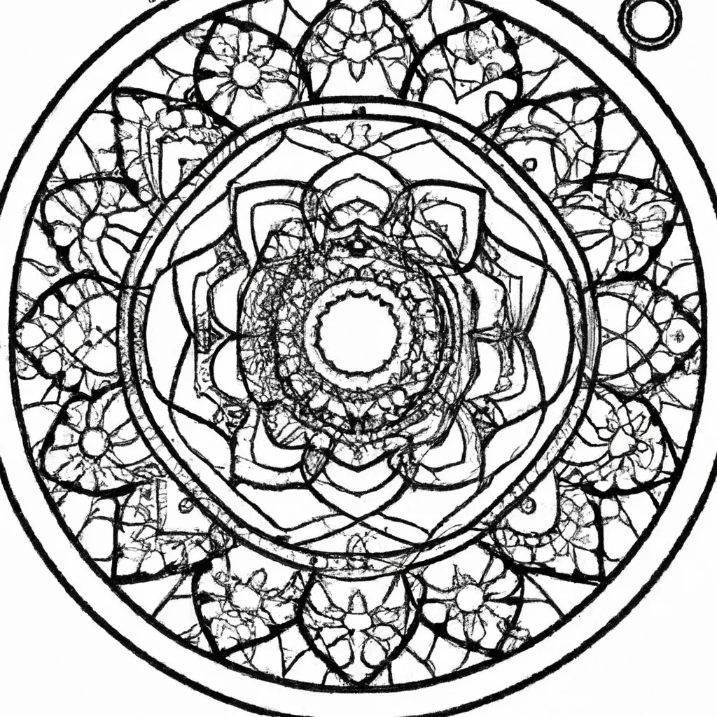 Ideias mandala coloring book