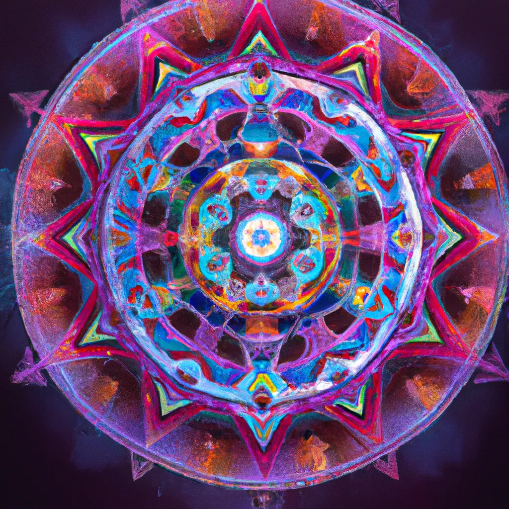 Mandalas de Cores: Descubra o Poder das Combinações Mágicas! 4 Ideias mandala cores