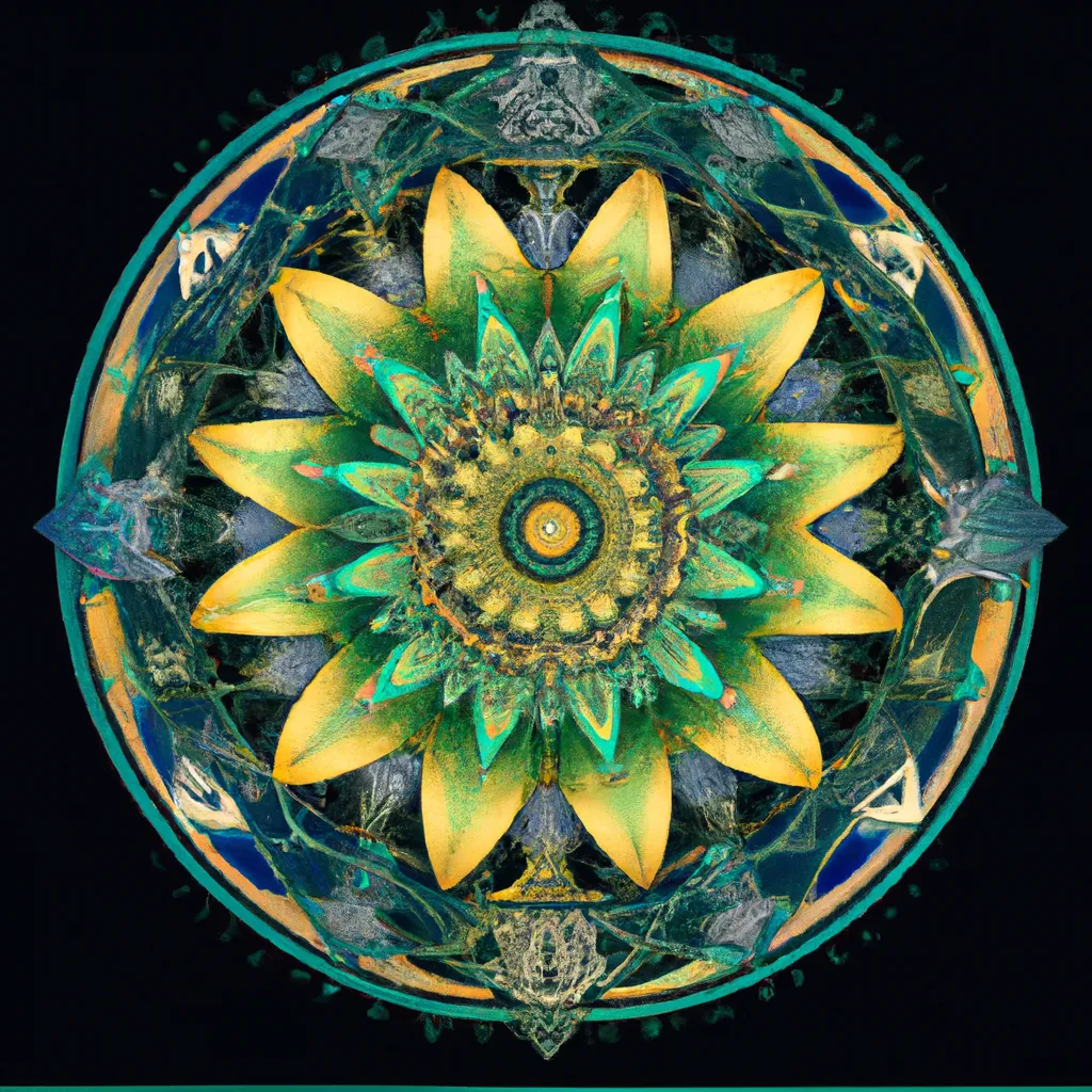 Ideias mandala da vida