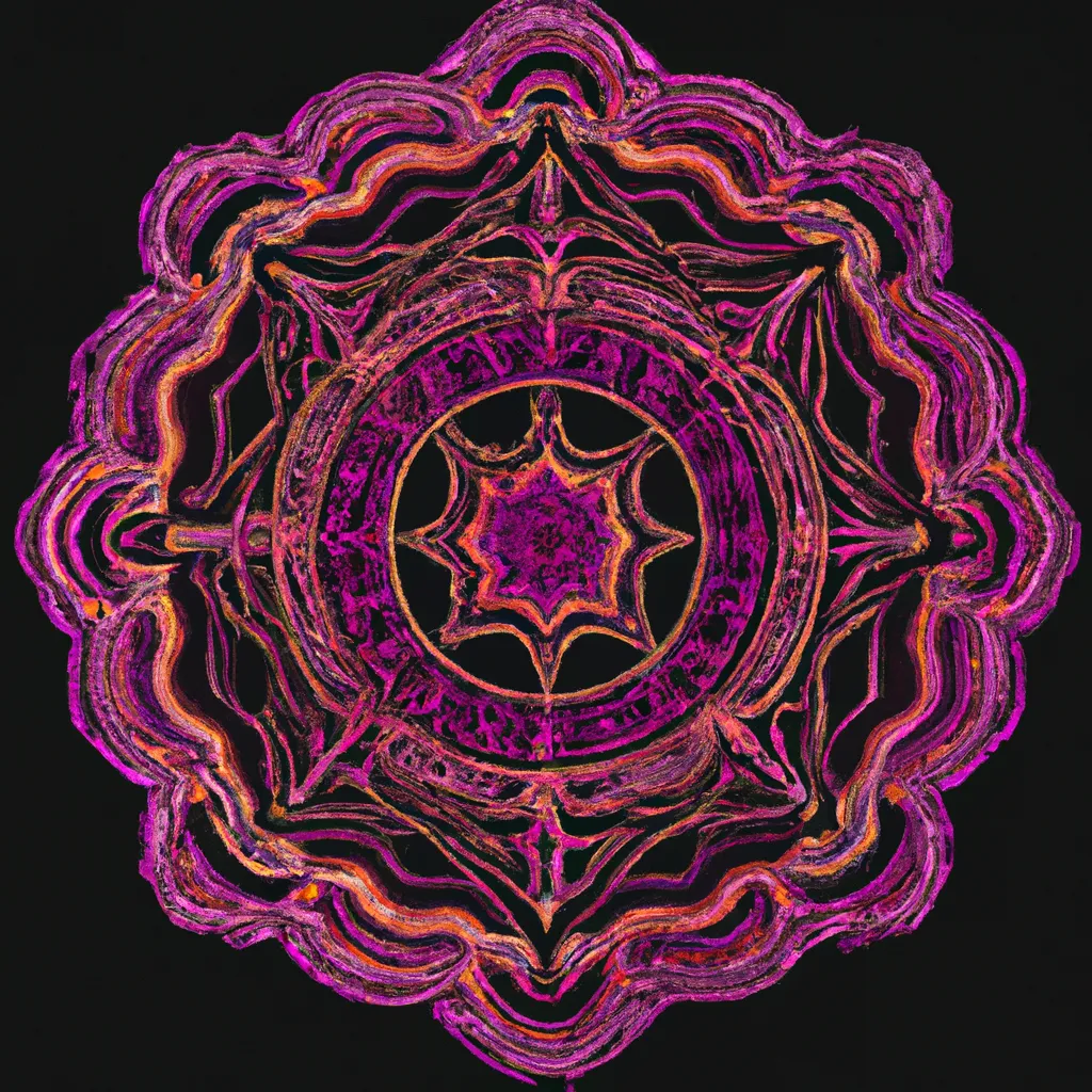 Ideias mandala de croche