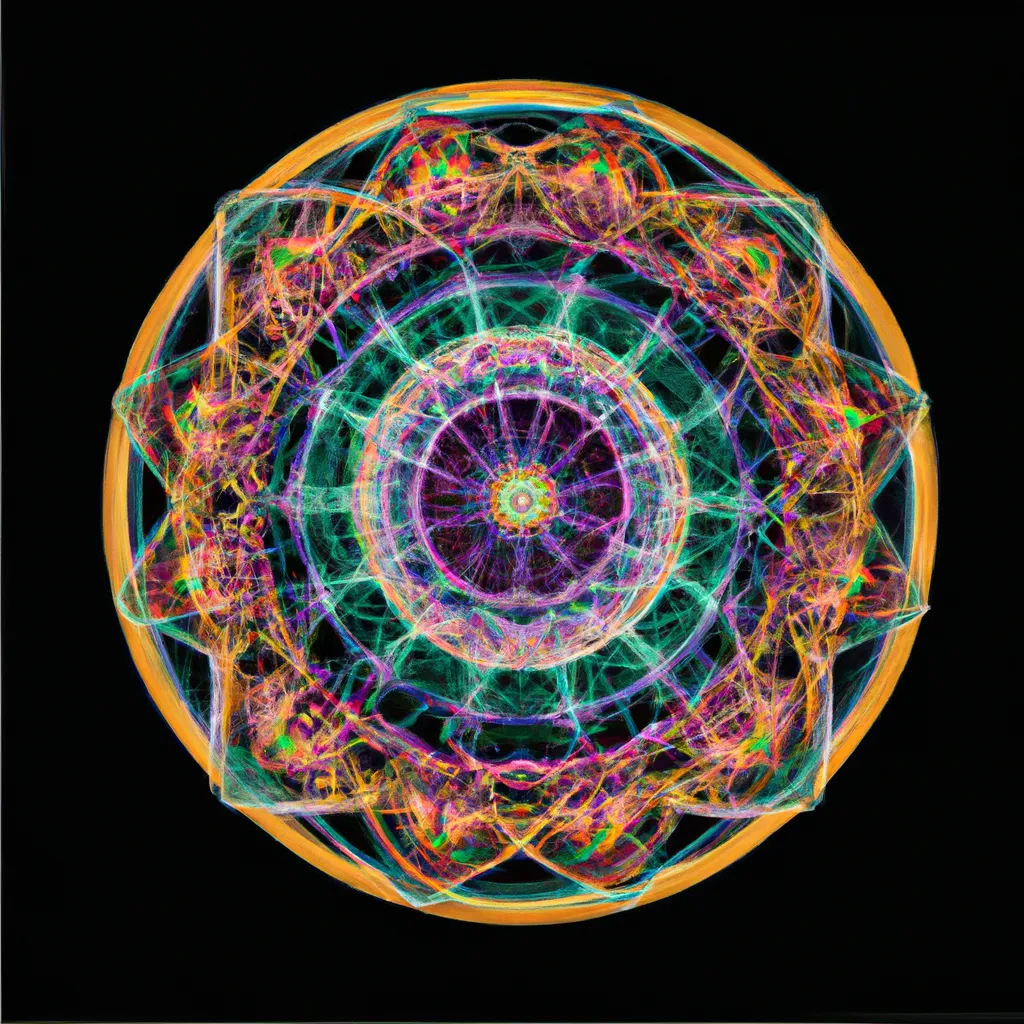 Ideias mandala fio de malha