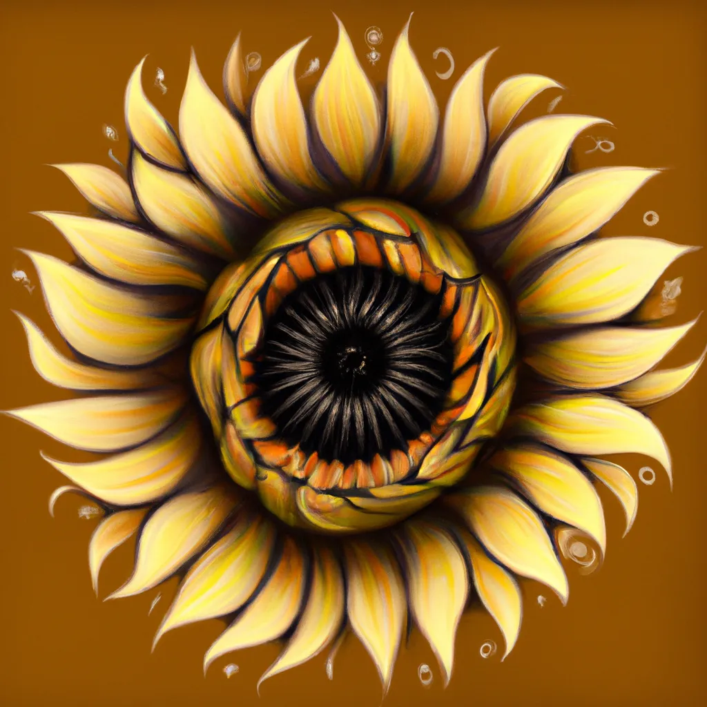 Ideias mandala girassol