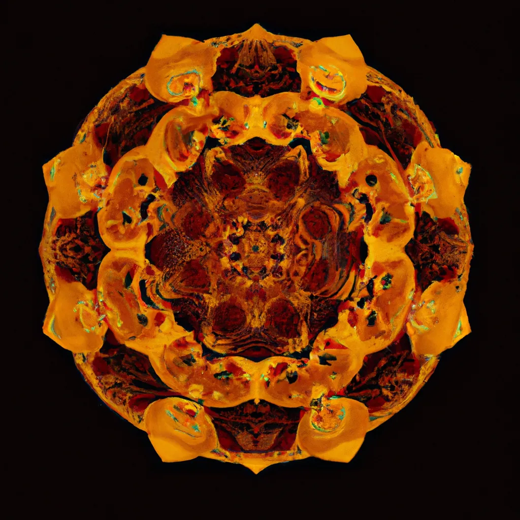 Ideias mandala no joelho