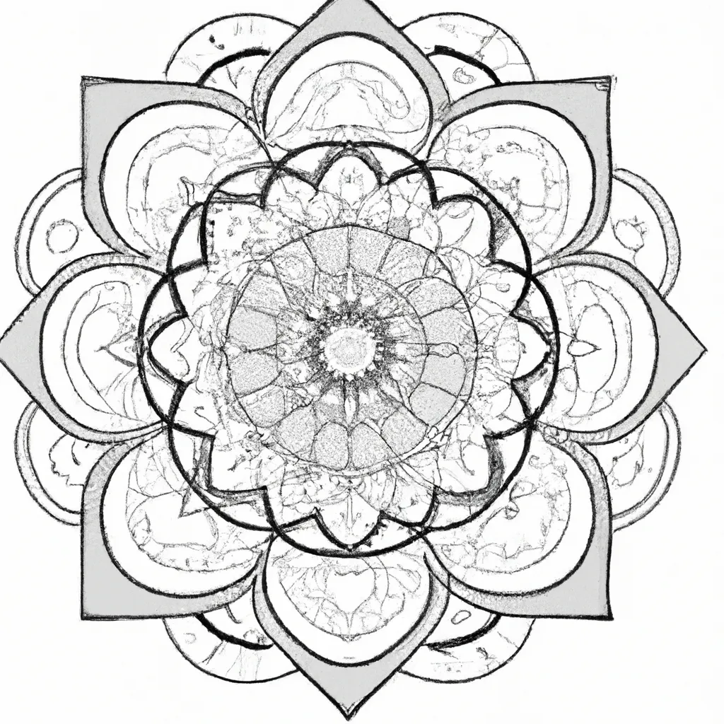 Mandala para Pintar: Aprenda a Criar e Colorir Suas Próprias Obras de Arte! 4 Ideias mandala para pintar
