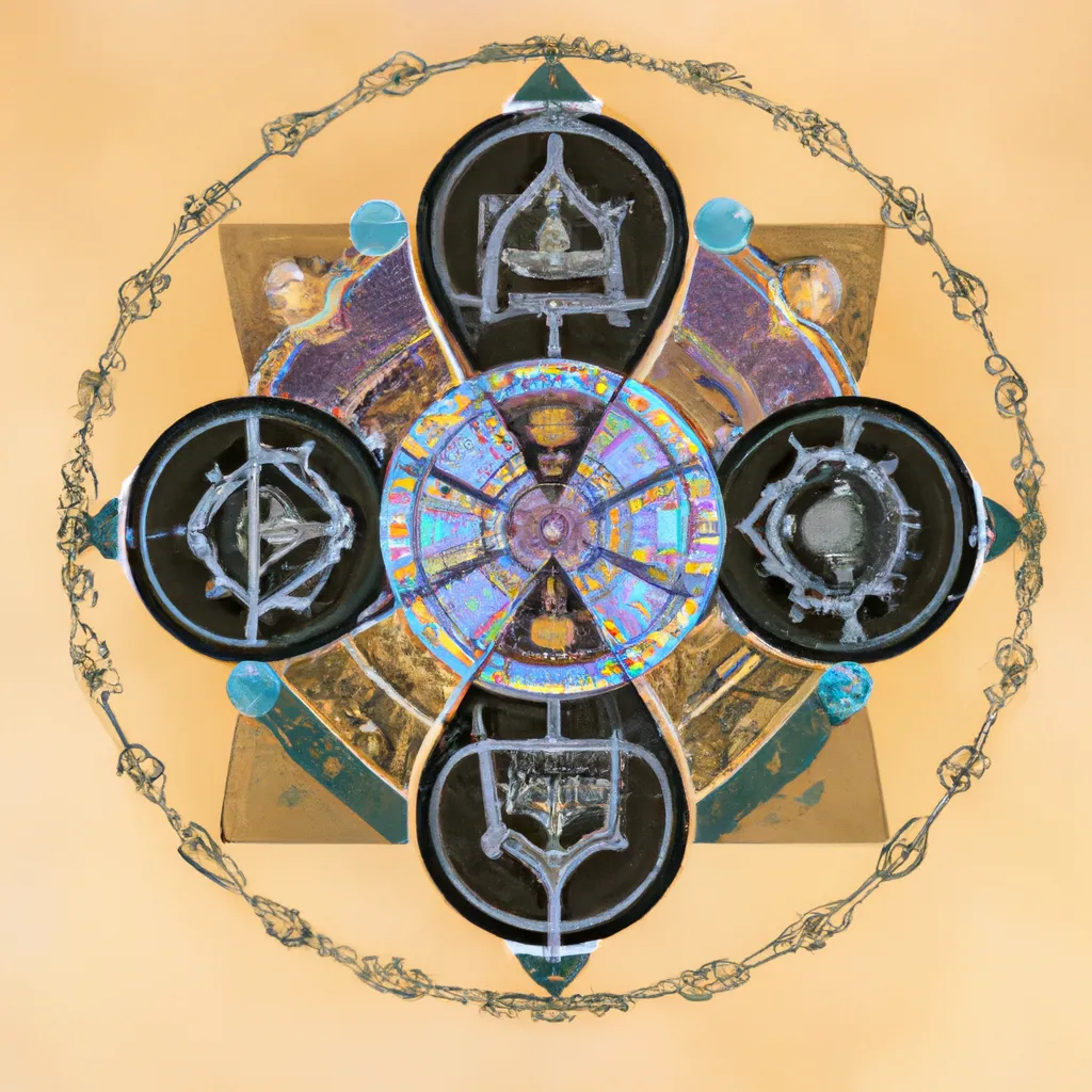 Ideias mandala quatro elementos
