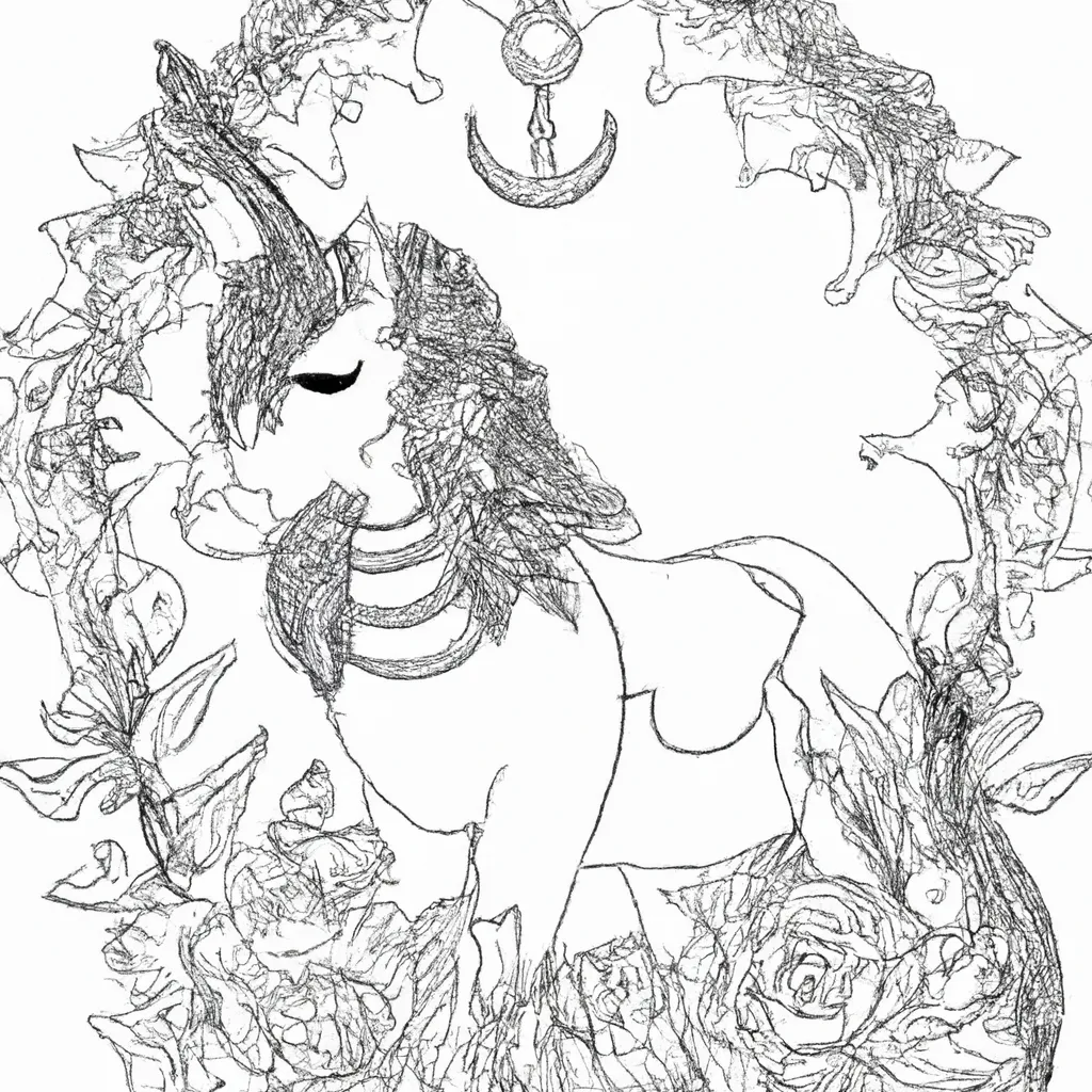 Ideias mandala unicornio para colorir