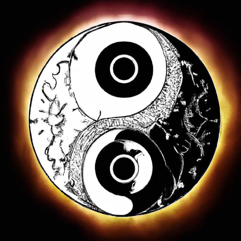 Ideias mandala yin yang significado