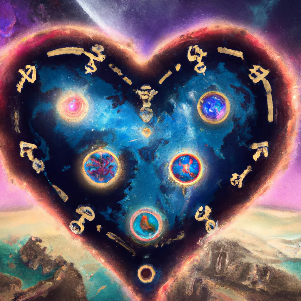 Ideias mapa astral amor