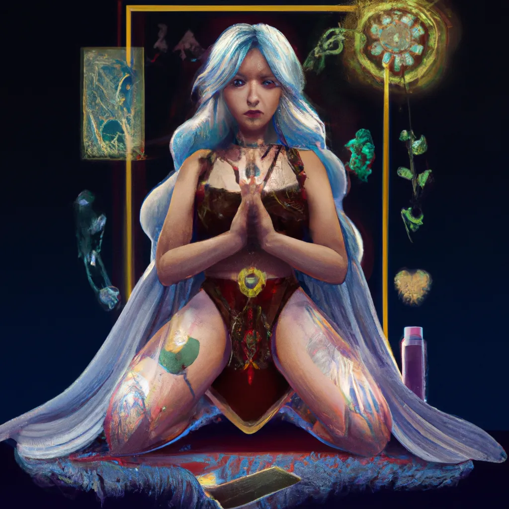 Ideias meditacao e tarot