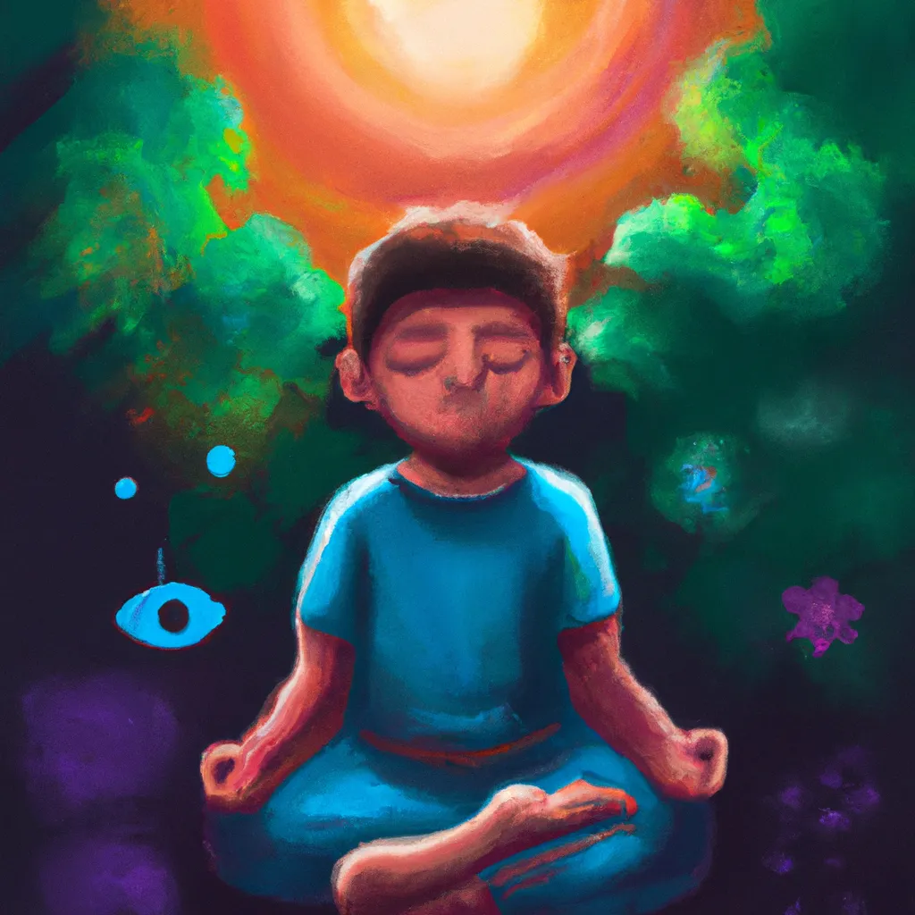 Meditação Infantil: Como Introduzir a Prática de Forma Lúdica e Criativa! 4 Ideias meditacao infantil