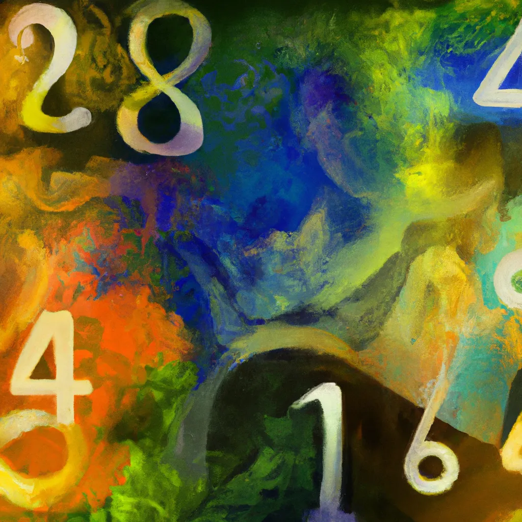 Ideias numerologia e cores