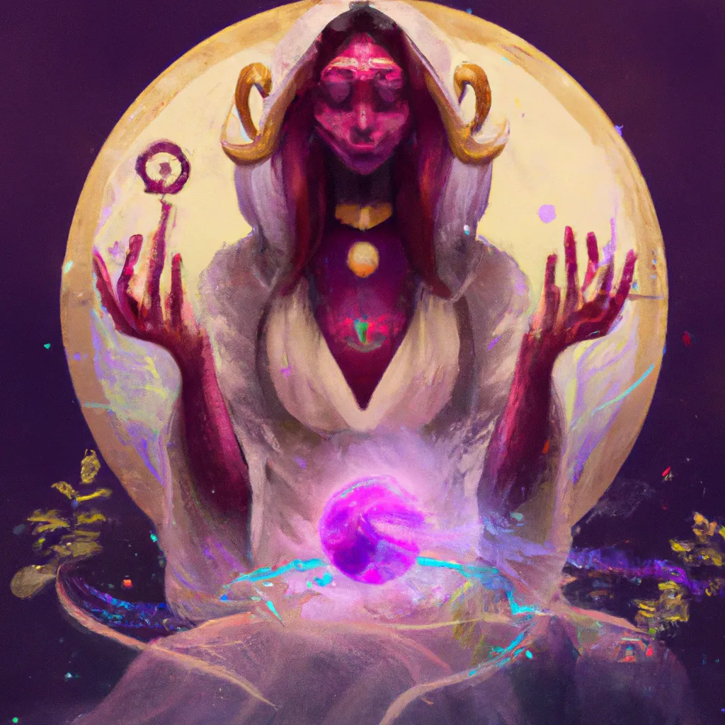 Ideias oraculo sagrado feminino