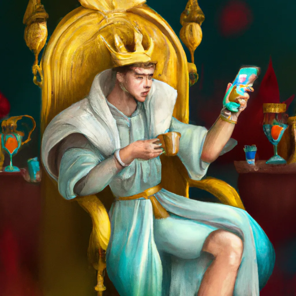 Descubra o que o Tarot King of Cups tem a Revelar Sobre Você! 4 Ideias tarot king of cups