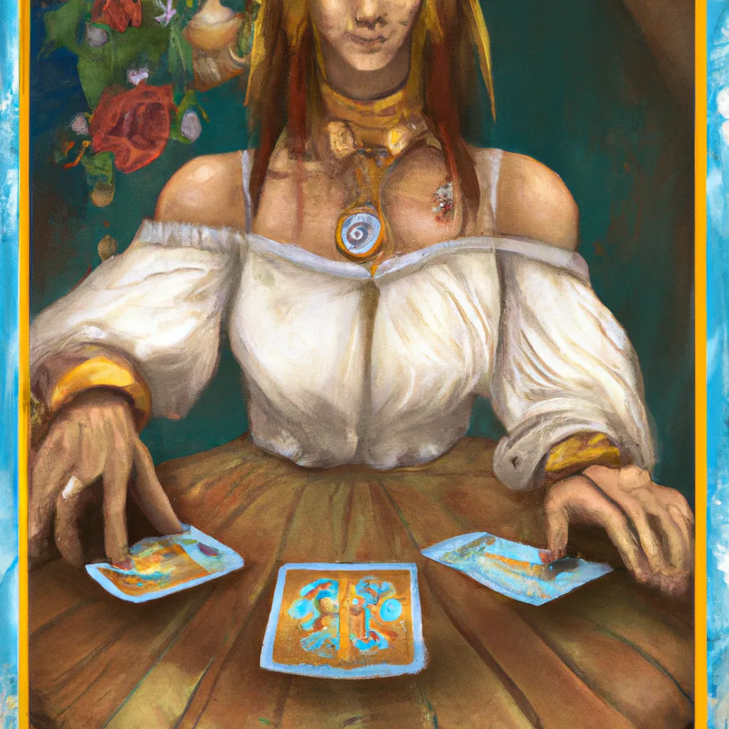Ideias tarot quatro de paus