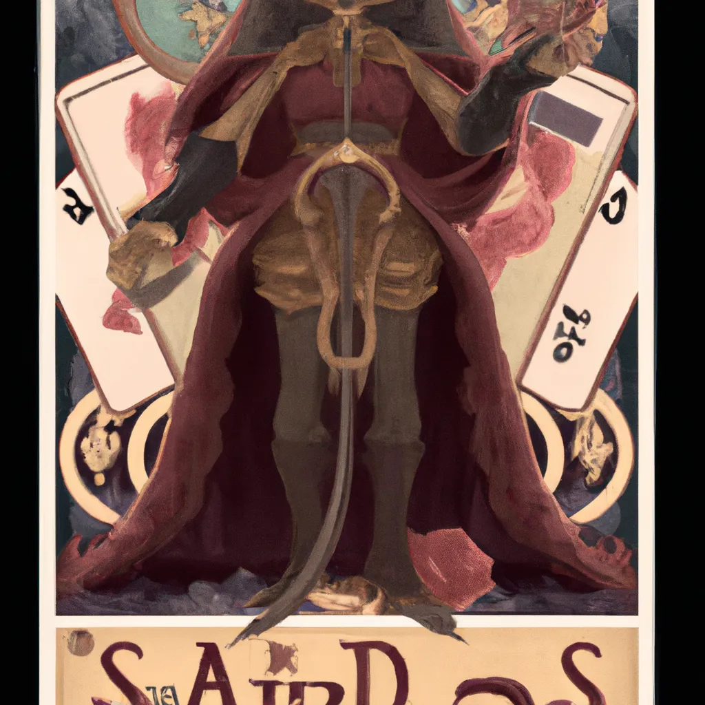 Ideias tarot valete de espadas