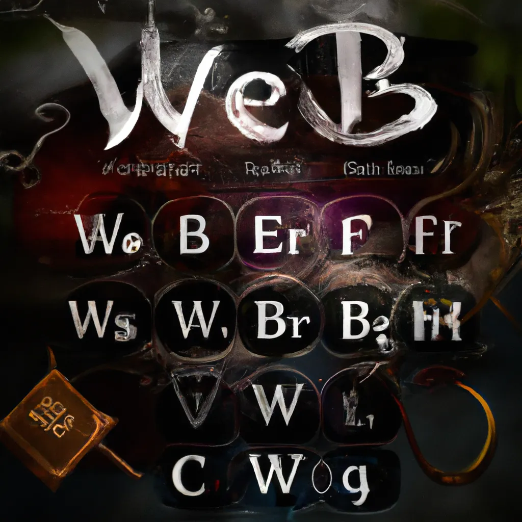 Ideias wicca alfabeto