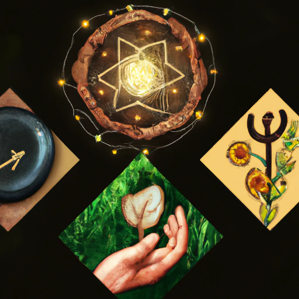 Ideias wicca magia simbolos de proteccion