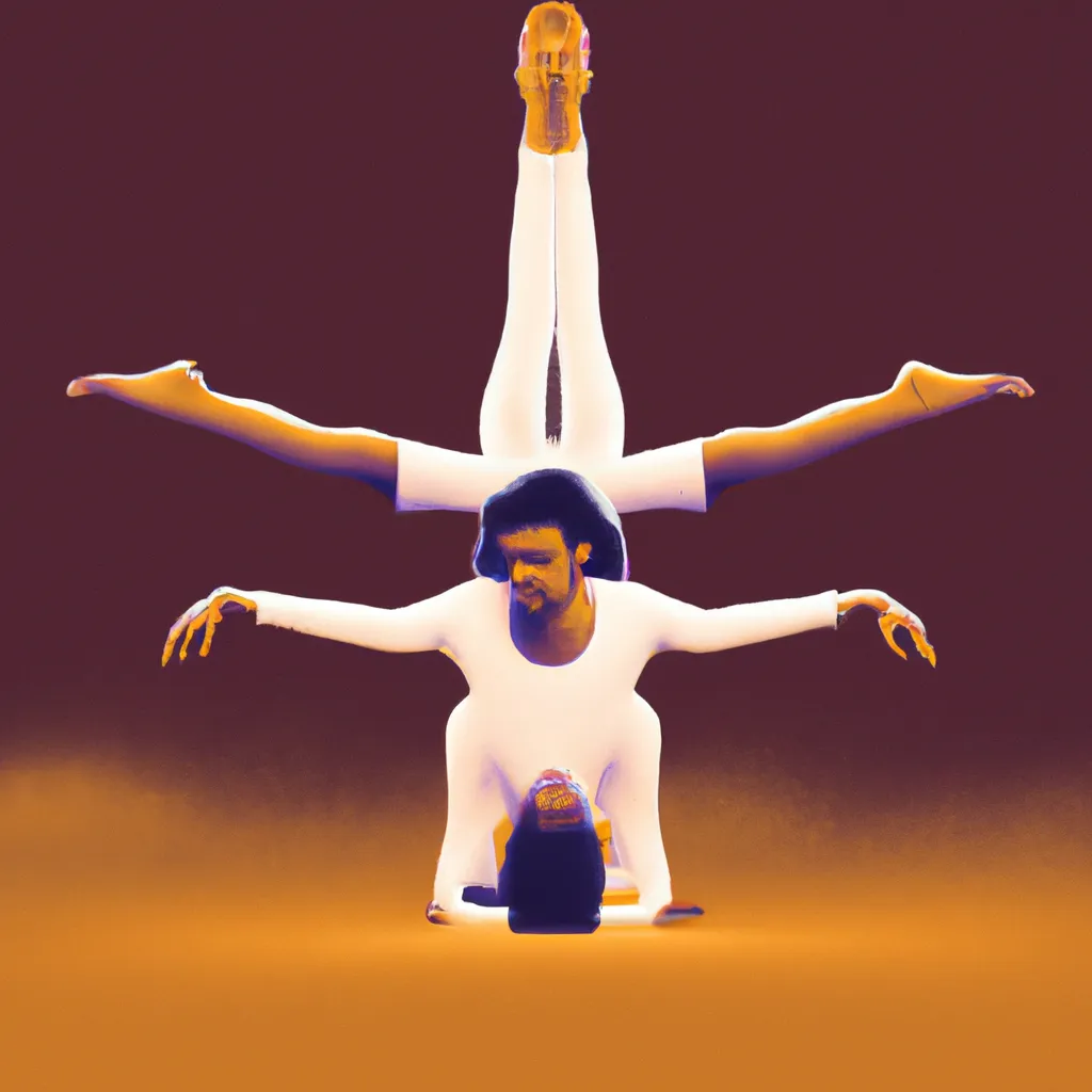 Ideias yoga de duas pessoas