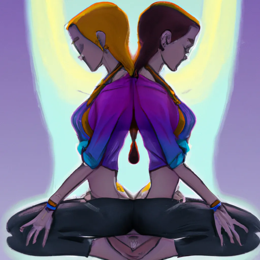 Ideias yoga em dupla