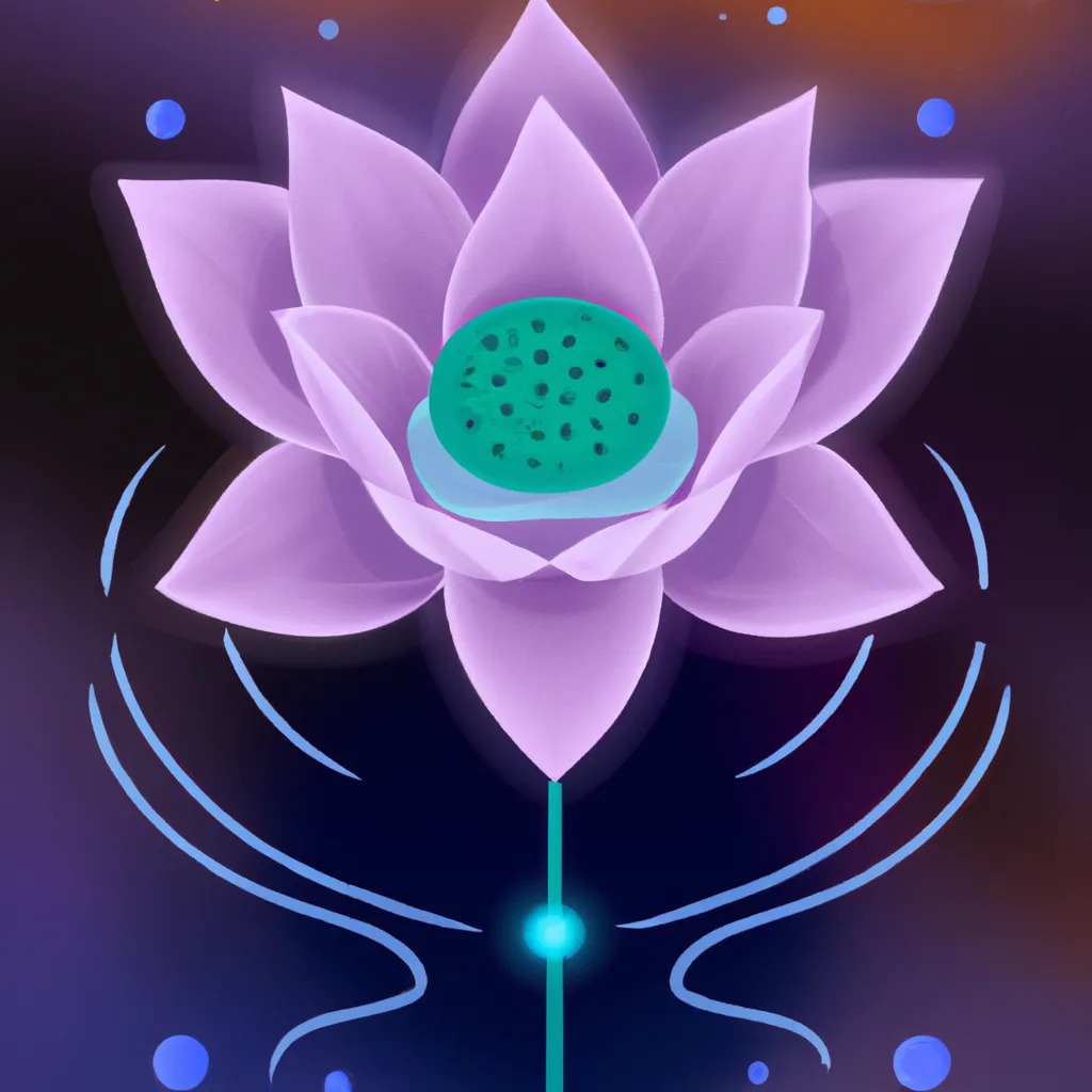 Ilustracao Descobrindo o Significado do Simbolo da Flor de Lotus