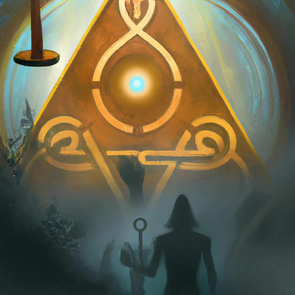 Ilustracao Descobrindo os Misterios por Tras dos Simbolos Gnosticos