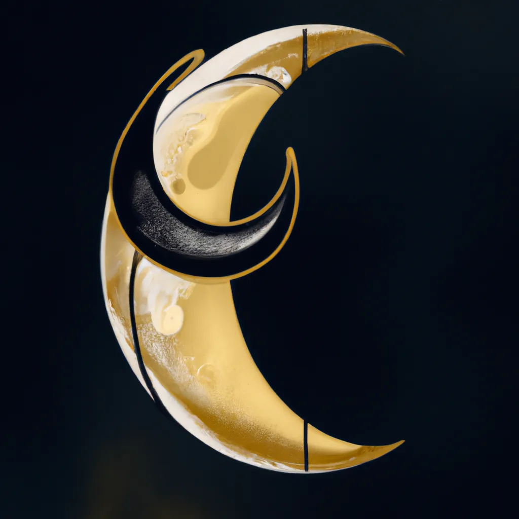 Descubra os Mistérios e Significados Ocultos do Símbolo da Lua Crescente! 7 Ilustracao Descobrindo os Significados Ocultos do Simbolo da Lua Crescente