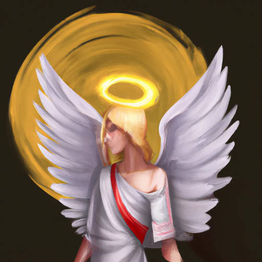 Ilustracao Entendendo o Significado Oculto das Imagens de Anjo e Demonio