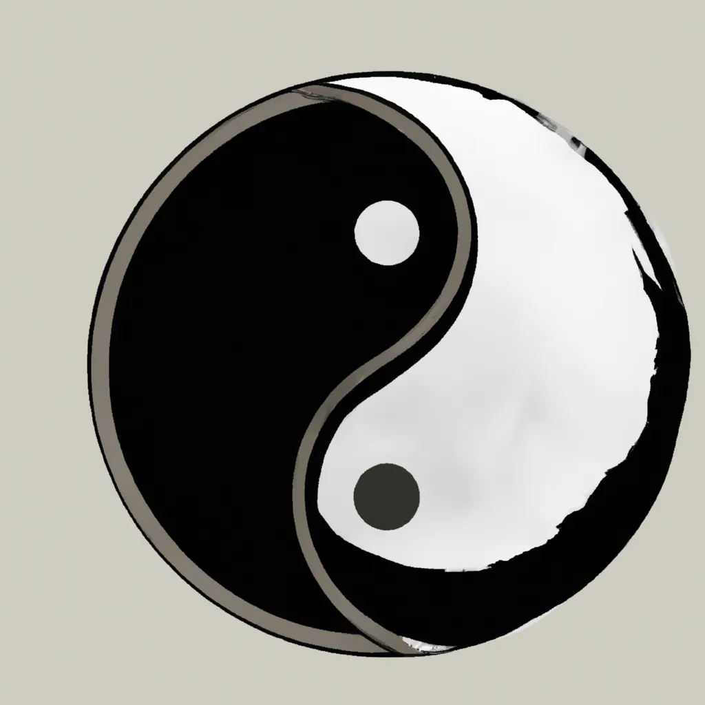 Ilustracao Entendendo o Significado do Simbolo Yin Yang