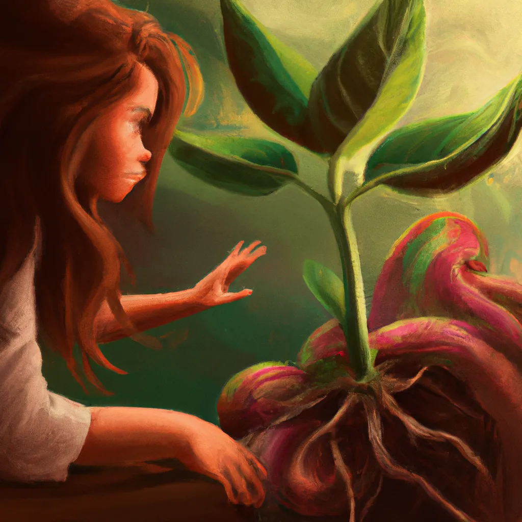 Ilustracao Explorando a Magia das Plantas