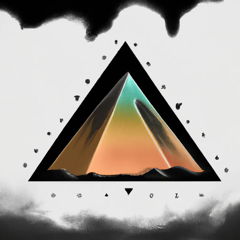 Ilustracao Explorando a Magia do Simbolo Triangulo