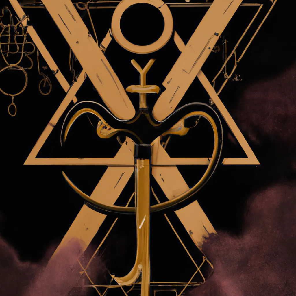 Ilustracao Explorando a Magia dos Significados Ocultos do Simbolo Ankh