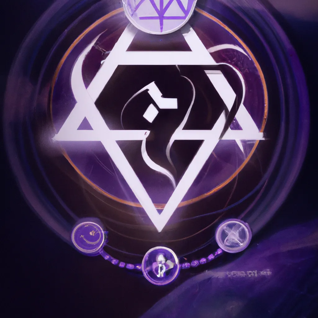 Ilustracao Explorando a Magia dos Simbolos da Kabbalah
