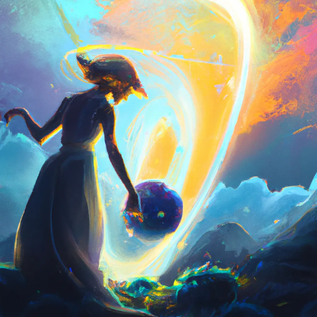 Ilustracao Explorando o Universo dos Anjos
