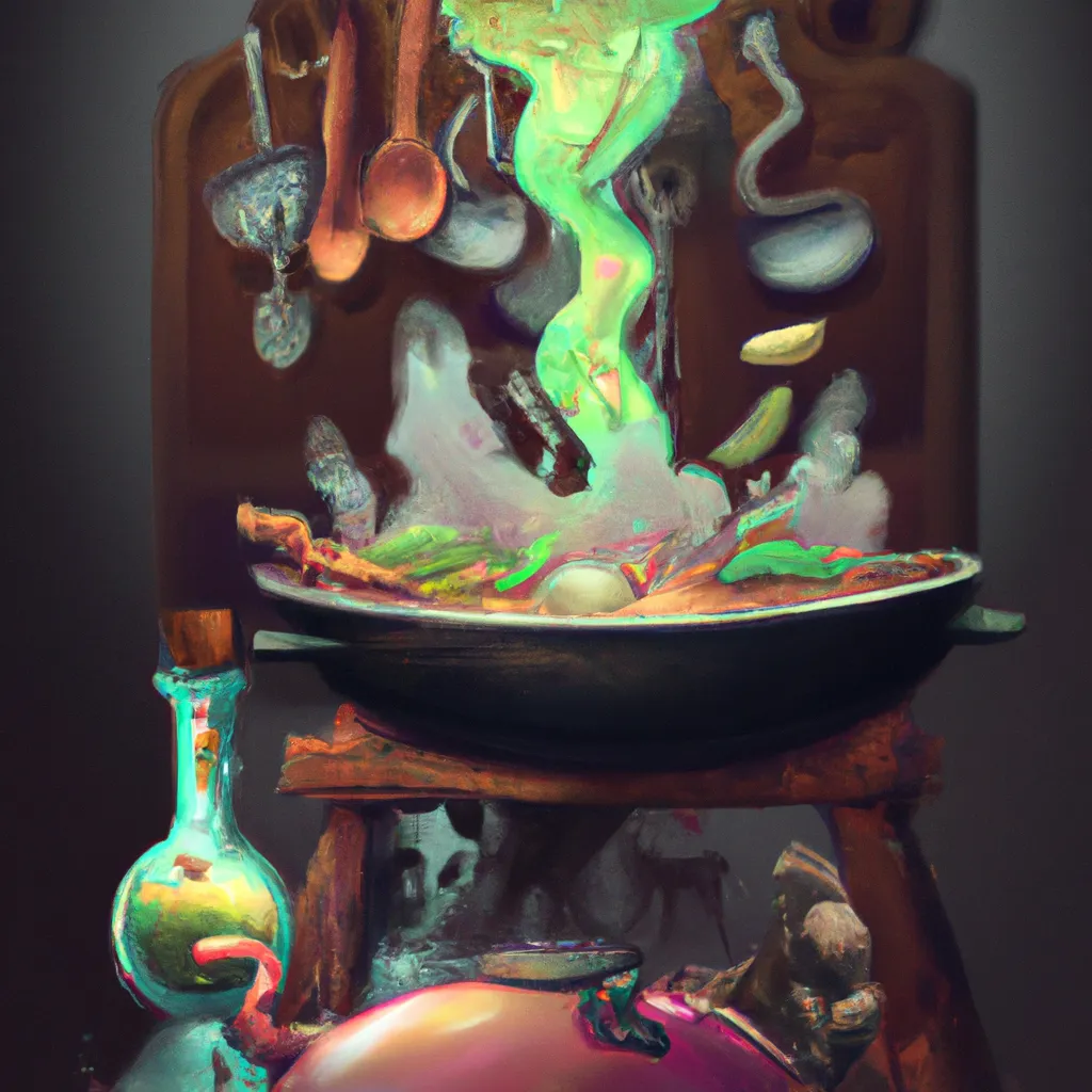 Ilustracao alquimia gastronomia funcional