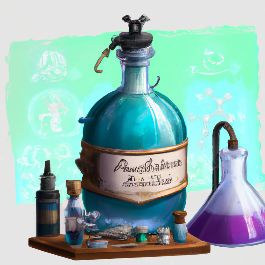 Ilustracao alquimia kit capilar