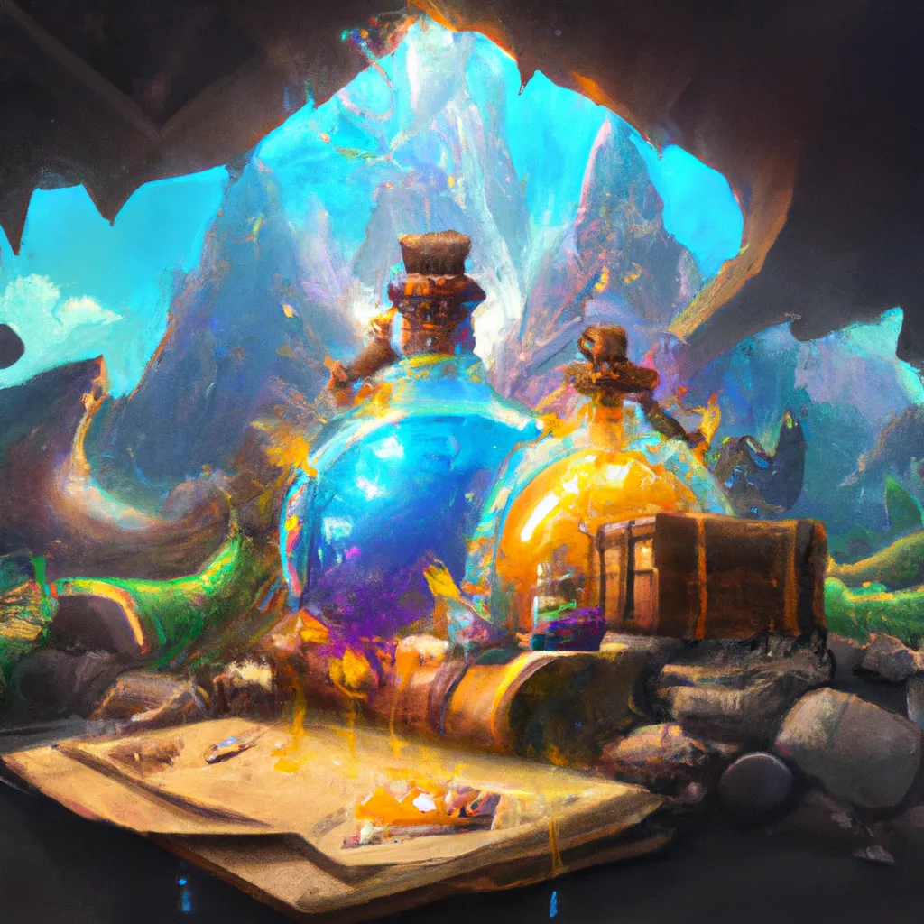Ilustracao alquimia loja
