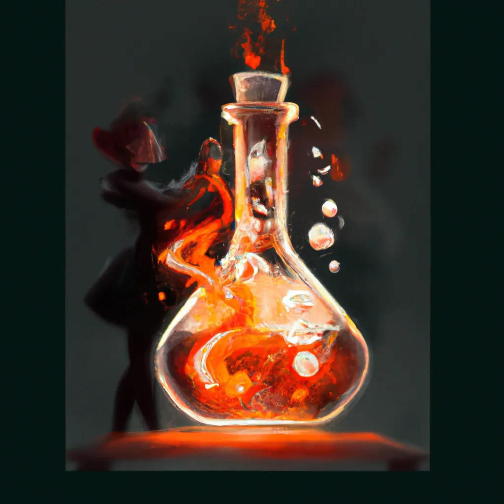 Ilustracao alquimia quimica