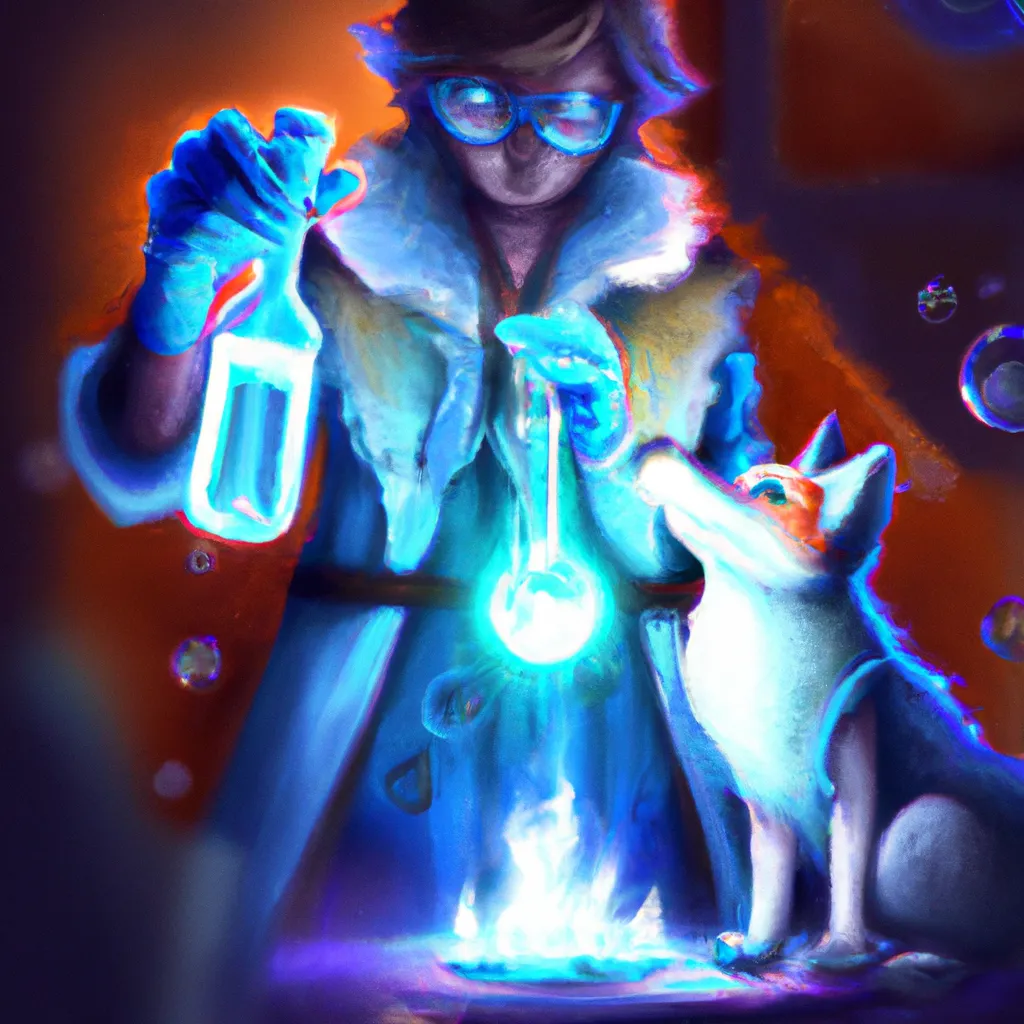 Ilustracao alquimia veterinario