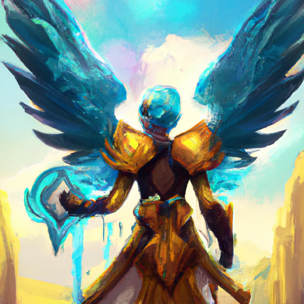 Anjo Abundia: Descubra Como Receber a Bênção Divina em Sua Vida! 7 Ilustracao anjo abundia