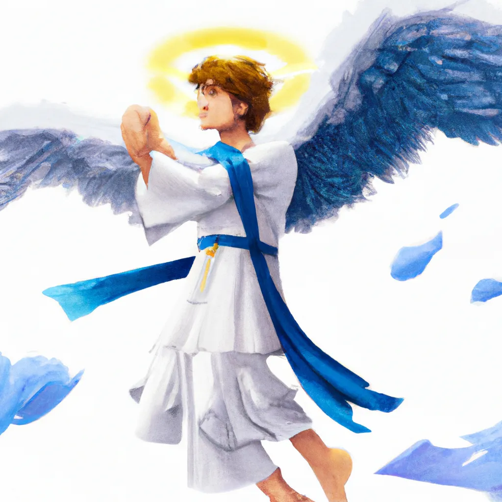 Ilustracao anjo batizado png