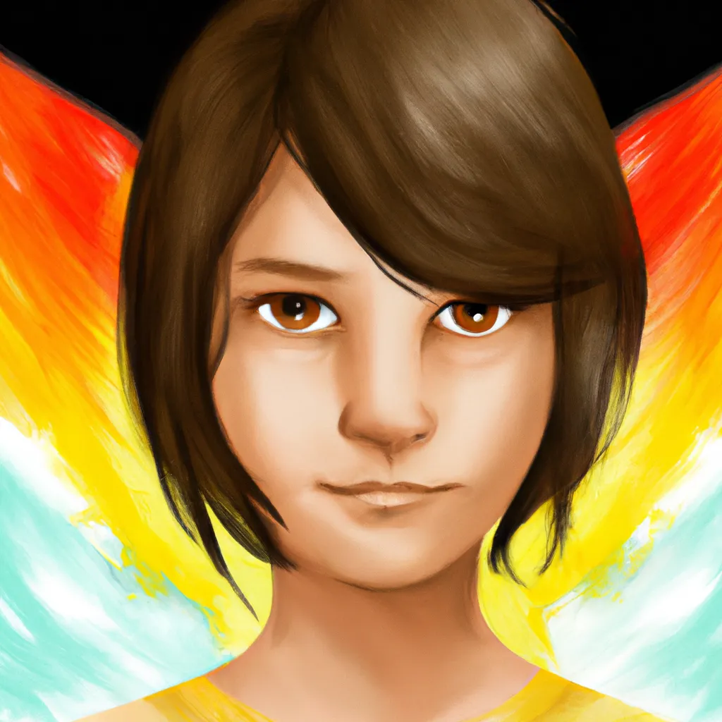 Ilustracao anjo da cancao