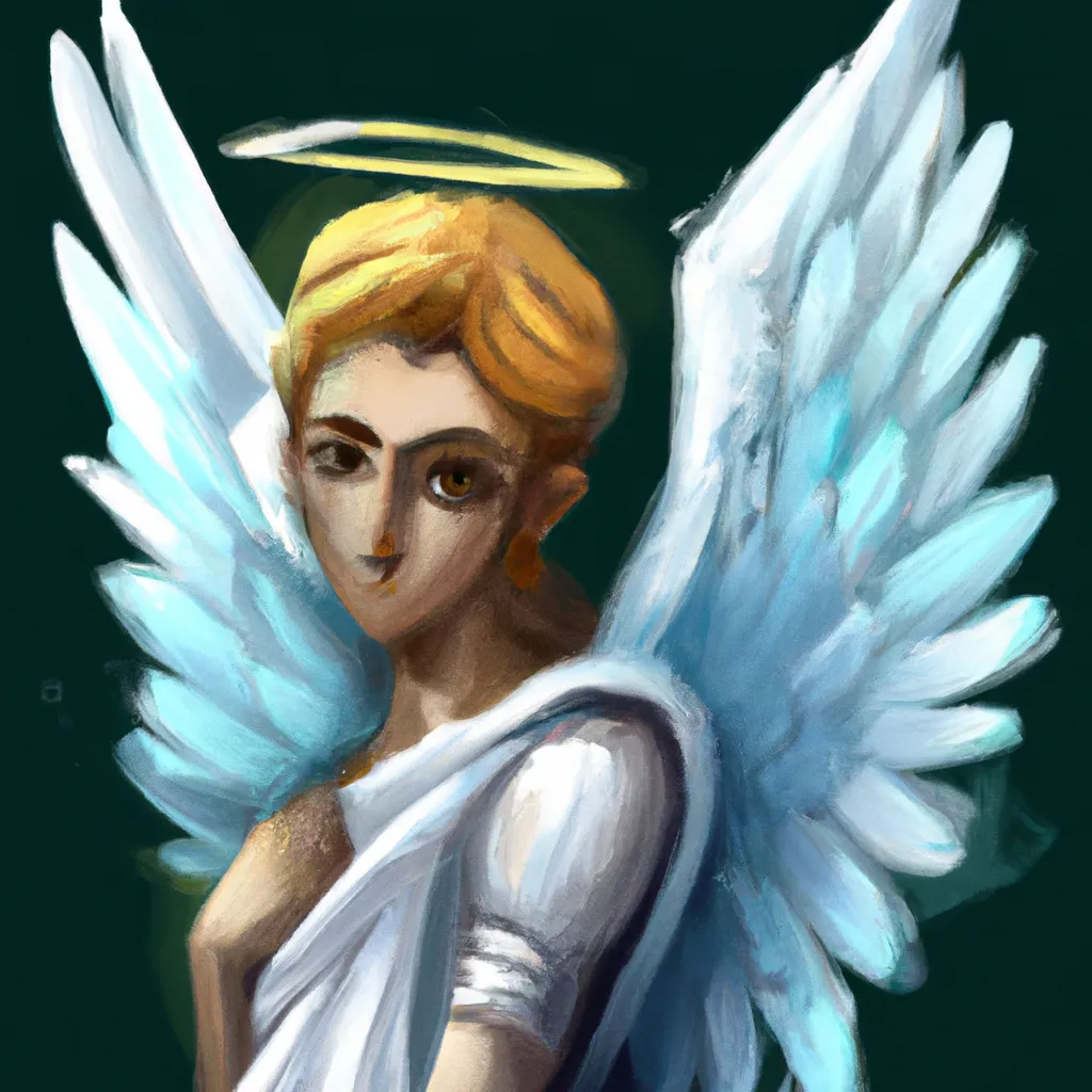 Ilustracao anjo da morte